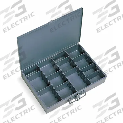 DURHAM MFG Compartment Drawer: 13 5/8 in x 9 7/8 in x 2 1/8 in, 2 1/8 in x 3 1/8 in x 8 13/16 in - Small Compartmented Boxes