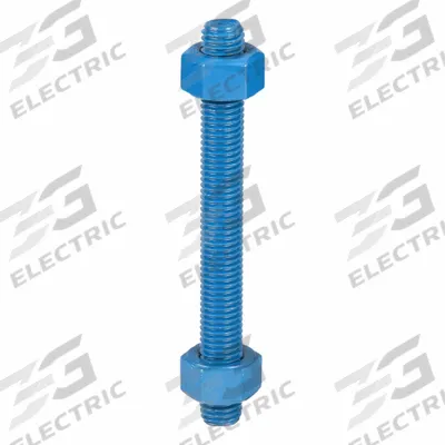 USA FASTENER Fully Threaded Stud: 5/8"-11 Thread Size, Steel, Grade B7, PTFE Coated - PTFE-Coated Fully-Threaded Rods & Studs