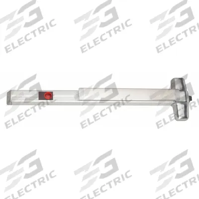 VON DUPRIN Mechanical Exit Device: Chrome (MPN CX99EO-F 3 26D) - Rim Push Bars