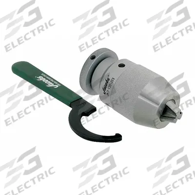 JACOBS Drill Chuck: JT33, 1/32 in to 33/64 in Capacity - High-Torque Taper-Mount Keyless Drill Chucks