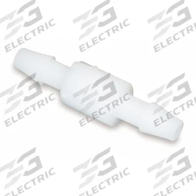 APPROVED VENDOR Ball Cone Spring Check Valve: Ball, Inline Valve Body, Nylon, 1/8 in Pipe Size - Nylon Ball Check Valves