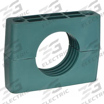 ZSI Beta Clamp Insert Replacement: Ribbed Bore, Steel Clamp, Polypropylene Cushion - Replacement Inserts for Beta Clamps