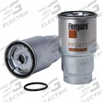 FLEETGUARD Automotive Fuel Filter: 3 in Overall Lg, 2 13/16 in Outside Dia, Diesel Fuel, Diesel (MPN FF5432). Key specifications — attr434022: FLEETGUARD; attr1017112: Farm Equipment; attr1017113: Daewoo.