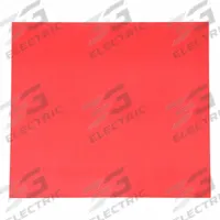 BRADY Label: Red, 9 in Label Wd, 10 in Label Ht, Polyester (MPN 30697). Key specifications — Label Color: Red; Label Material: Polyester.