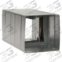 7.75"H-W 12"L Spring Fire Dampr w/Sleeve: Dynamic, 7 3/4 in H, 7 3/4 in W, 12 in L, Spring (MPN 20CK18). Key specifications — Brand: DAYTON; Blade Type: Curtain; Closure Type: Spring; Mounting Position: Horizontal.