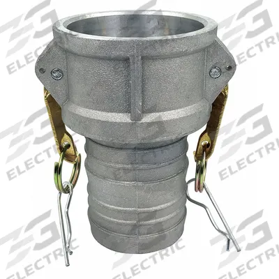 APPROVED VENDOR Cam and Groove Coupling: 2 1/2 in Coupling Size, 2 1/2 in Hose Fitting Size - Type C Aluminum Cam & Groove Fittings