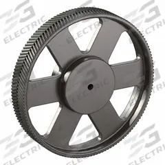CONTINENTAL Gearbelt Pulley: Plain, 14 mm Pitch, For 105 mm Belt Wd, 140 Teeth, 1 in Bore Dia (MPN R-140S-MPB). Key specifications — Brand: CONTINENTAL; Sub-brand: SilentSync.