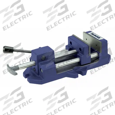 PALMGREN Machine Vise: 6 in Jaw Face Wd, 6 in Max Jaw Opening, 1 7/8 in Throat Dp - Quick-Release Drill Press Vises
