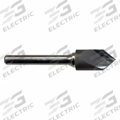 CLEVELAND Countersink: 82°, 1 Flute, 1/4 in Body Dia - Fast-Cutting Single-Flute Countersinks