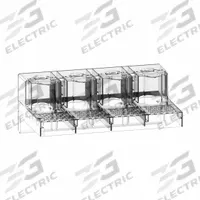 SCHNEIDER Terminal Shroud: Terminal Shroud, LA9G4703. Key specifications — Manufacturer Part Number: LA9G4703; Brand: SCHNEIDER; Compatible with Series: TeSys Giga.