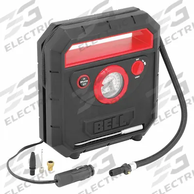 BELL Programmable Tire Inflator: 150 psi Max Air Pressure, 0 psi Min Air Pressure - 12V Tire Inflators
