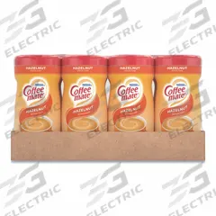COFFEE MATE Coffee Creamer: Hazelnut, 15 oz Item Size, Canister, 12 Pack Count (MPN 12036068). Key specifications — attr921100: Canister; attr873858: COFFEE MATE; attr921101: Hazelnut.