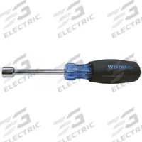 WESTWARD Hollow Round Shank Nut Driver: Straight, SAE, Without Magnetized Tip, Std, 1/4 in Tip Size (MPN 10J288). Key specifications — attr1214485: Round; attr1214505: WESTWARD.