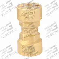 PARKER Push-Fit Coupling Fitting: 3/8 in OD x 3/8 in OD Size, Push-to-Connect x Push-to-Connect (MPN PZKPR-C6 3/8" COUPLING). Key specifications — Brand: PARKER; Series: ZoomLock.