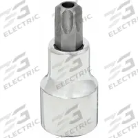 WESTWARD Socket Bit: 1/2 in Drive Size, Torx Tip, T60 Tip Size, 2 1/2 in Overall Lg, Fixed Insert (MPN 54TN56). Key specifications — attr1213209: Fixed Insert; attr1213211: WESTWARD.