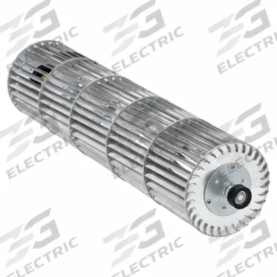 BERNER Blower Wheel: 20 in Overall Lg, Aluminum - Blower Wheels