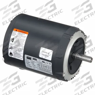 Dayton General Purpose Motor: C-Face Mount, Open Drip Proof, 1/2 hp, 230/460V AC - C-Face 3-Phase General Purpose AC Motors