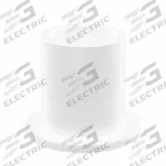 OILITE Flanged Sleeve Bearing: PTFE, 1/2 in Bore, 5/8 in OD, 3/4 in Overall Lg, White, 10 PK (MPN VF-0810-06B). Key specifications — Brand: OILITE; Color: White.