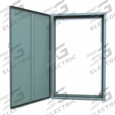 HAMMOND Electrical Enclosure: Steel, 48 in x 30 in x 8 in, NEMA 12/13, w/Panel - Steel Dust-Tight Enclosures