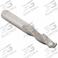 CLEVELAND Ball End Mill: Carbide, 2 Flute, 1/4" Mill Dia, 1-1/2" LOC, 4" OAL (MPN C60938)