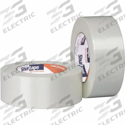 SHURTAPE Strapping Tape: 6.3 mil Tape Thick, 1 in x 180 ft, Clear - Heavy-Duty Strapping Tape