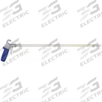 GUARDAIR Air Gun: Pistol-Grip Grip, Aluminum, 1/4 in Female NPT, 1 Nozzle(s), Straight, Focused (MPN 75LJ012NN). Key specifications — attr1328526: Aluminum; attr1328500: Hanging Hook; attr1328508: GUARDAIR; attr1328515: No; attr1328533: Yes.