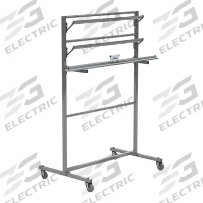 BULMAN Paper Cutter: Mounted, For 48 in Roll Wd, 63 in Overall Wd - Double-Armed Paper Dispensers