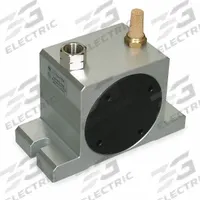 DAYTON Pneumatic Vibrator: 1,718 lbf, 14,500 vpm, 3/8 in NPT, 67 dBA, Aluminum, Continuous (MPN 1DYP9). Key specifications — attr671163: 67 dBA; attr671170: 771 lbf @ 30 psi; attr671165: 12,500 vpm @ 60 psi; attr671184: 3/8 in; attr671185: NPT; attr671192: BSPP; attr671193: 3/8 in; attr671175: DAYTON.