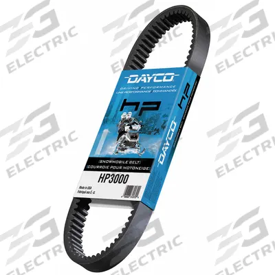 DAYCO Automotive Drive Belt: V-Belt, Metric V-Belt Belt, 30 mm Top Wd, 26° Angle - HP Series Metric V-Belts