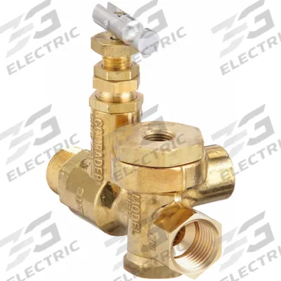 CONRADER Continuous Run Vent Unloader Valve: 1/8 in Inlet Size, 3/8 in Outlet Size - Piloted Unloader Valves for Air Compressors