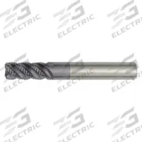 WIDIA HANITA Roughing End Mill: Carbide, AlTiN Coated, 6 Flute, 1" Mill Dia, 2-1/4" LOC, 0.05" Rad (MPN TM4M1R25018A)