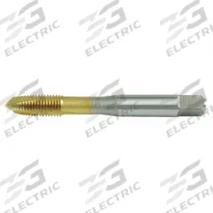 OSG Spiral Point Tap: 3/8"-16 UNC, H8 / 2B-3B, 3 Flute, Plug Chamfer, TiN Coated Cobalt (MPN 1101512405). Key specifications — attr1299616: H8 / 2B-3B.