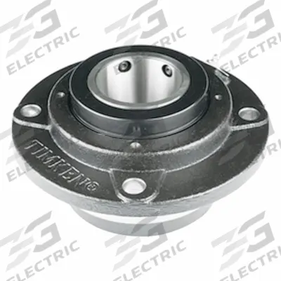 TIMKEN Flange Mount Bearing: Tapered Roller, 1 1/4 in Bore, Cast Iron, Concentric Collar - Flange-Mount Tapered Roller Bearings