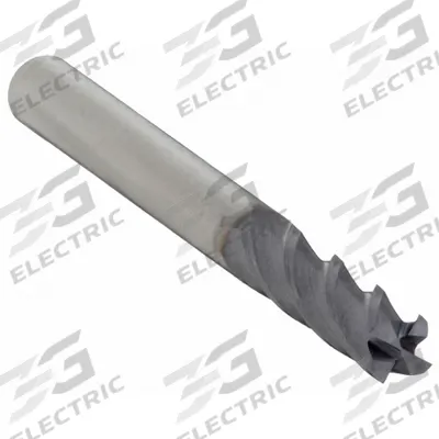 WIDIA HANITA Square End Mill: Carbide, TiAlN Coated, 4 Flute, 1/64" Mill Dia, 1/32" LOC - General Purpose Carbide Square End Mills