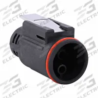 SOURIAU Electrical Connector: Trim Trio UTL 10, Plug, 6 Contacts, 16 A, 500V (IEC)/600V (UL) (MPN UTL6102G1W3P). Key specifications — Wire Size: 30 AWG to 14 AWG; Includes Contacts: Contacts Not Included; Brand: SOURIAU; Coupling Type: Push-Pull; IP Rating: IP69K; Series: Trim Trio UTL; Contact Gender: Male; Voltage Rating: 600V (UL).