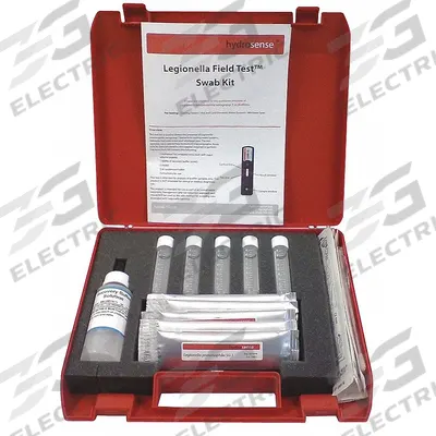 LOVIBOND Legionella Swab Water Test Kit: Legionella, 0 to 1 mg/L, 5 Tests - Water Quality Test Kits