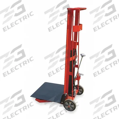 Dayton Platform Lift Truck: 750 lb, 5 3/4 in to 54 in, Steel, 22 in L x 22 in W Platform - Platform Lift Trucks
