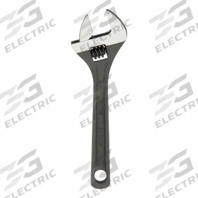 PROTO Adjustable Wrench: Alloy Steel, Black Oxide, 6 11/32 in Overall Lg - Automatic Locking Adjustable Wrenches