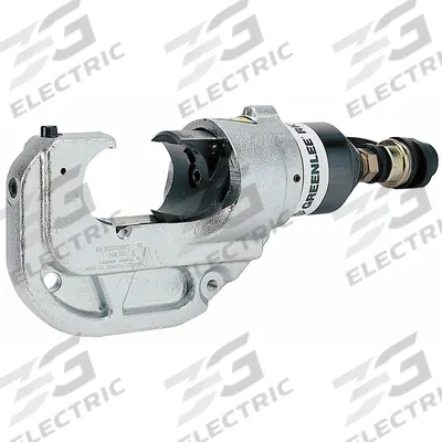 GREENLEE Remote Powered Crimping Head: U-Die, 750 kcmil Max Copper, 750 kcmil Max Aluminum - Cable Crimping Heads