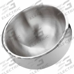 AMERICAN METALCRAFT Bowl: 18 qt Capacity, 12 in Dia, Stainless Steel, Silver (MPN AB13). Key specifications — Brand: AMERICAN METALCRAFT; Color: Silver; Material: Stainless Steel; Product Type: Double Wall Bowl.