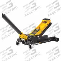 OMEGALIFT Trolley Floor Jacks: Aluminum, Manual Handle, Mechanical, 3 ton Load Capacity (MPN 26030). Key specifications — Brand: OMEGALIFT; Lifting Actuator: Manual Handle; Body Material: Aluminum.