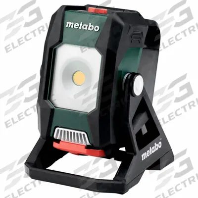 METABO Jobsite Light: Site Light, 2,000 lm Max., 8 1/4 in Max. Ht, 360° Light Distribution - Metabo Work Lights & Jobsite Lights
