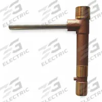 APPROVED VENDOR Quick Coupling Key: 125 psi Max Working Pressure, 1" MNPT, 9 in Ht, 1.2 in Wd, Brass (MPN 4NDP2). Key specifications — Brand: APPROVED VENDOR; Connection: 1" MNPT; Material: Brass; Product Type: Quick Coupling Key.