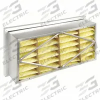 GRAINGER Rigid Cell Air Filter: 12 in x 24 in x 6 in, Synthetic, Single Header, MERV 13 (MPN 2JTU8). Key specifications — Brand: GRAINGER; Gasket Location: None; Frame or Header Material: Galvanized Steel; Media Material: Synthetic.