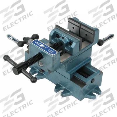 WILTON Machine Vise: 4 in Jaw Face Wd, 4 in Max Jaw Opening, 1 3/8 in Throat Dp - Cross-Slide Drill Press Vises