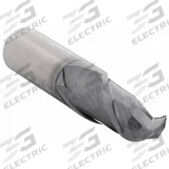 WIDIA HANITA Ball End Mill: Carbide, TiAlN Coated, 2 Flute, 3/8" Mill Dia, 7/8" LOC, 2-1/2" OAL (MPN I2B0375T087R)