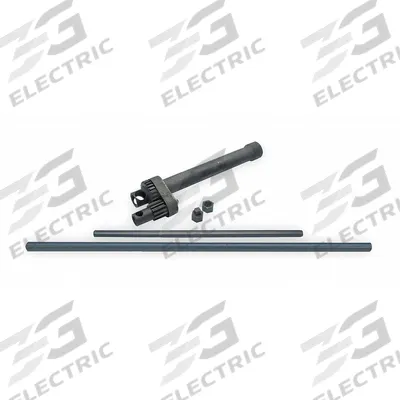 KEN-TOOL Power Wrench Set: 1 Wrench Heads, 1 1/2 in with 3/16 in Square Socket Size - Power Wrench Sets