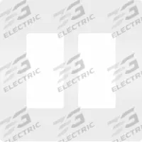 PASS & SEYMOUR Wall Plate: Decorator-Rocker, 2 Gang, White, Jumbo Size (MPN RWP262WAMCC6). Key specifications — Brand: PASS & SEYMOUR; Material: Polycarbonate; Includes: Subplate.