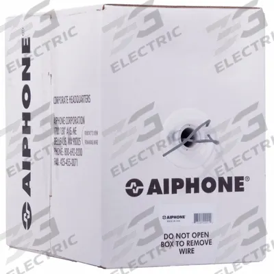 AIPHONE Wire: Mid Capacitance, Non-Shielded - Intercom Wire