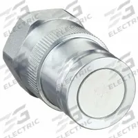 PARKER Hydraulic Quick Connect Hose Coupling: 3/4 in Coupling Size, Steel, Nitrile, Female UNF (MPN 71-3N12-12EF). Key specifications — Seal Material: Nitrile; Body Material: Steel; Brand: PARKER.